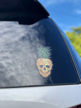 Load image into Gallery viewer, TPE Pineapple Skull premium sticker
